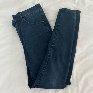 EXPRESS dark wash skinny jeans